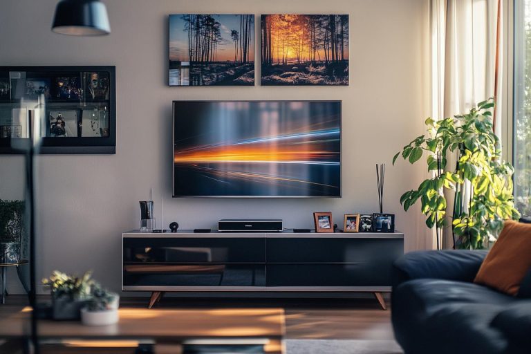 Moderne televisie voor IPTV het ultieme entertainmentpakket met flexibel on-demand kijken en multi-screen opties voor het hel